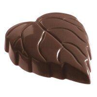 Schokoladen Form Blattherz - K