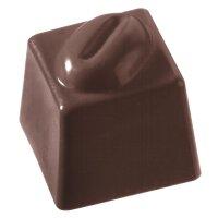 SCHOKOLADEN-FORM 275X135 MM - KAFFEEBOHNEN, 25 x 25 x 25...
