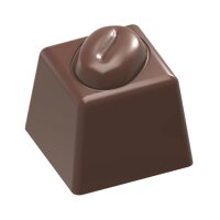 Schokoladen Form Würfel Kaffeebohne - K