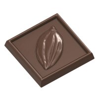 SCHOKOLADEN-FORM 275X175 MM - KAFFEEBOHNEN, 34,5 x 34,5 x 4,5 mm VE 1