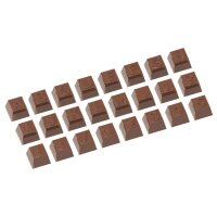 SCHOKOLADEN-FORM 275X135 MM - BUCHSTABEN, 26 x 26 x 18,5 mm VE 1