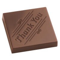 Schokoladen Form Keks Thank you - K