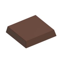 SCHOKOLADEN-FORM 275X135 MM - KEKSE, 30,5 x 30,5 x 5,6 mm VE 1