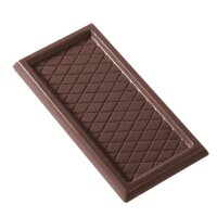Schokoladen Form Keks rechteckig kariert - K