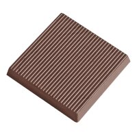 Schokoladen Form Keks gestreift - K