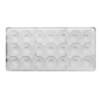 SCHOKOLADEN-FORM 275X135 MM - FANTASIE, 31 x 31 x 20 mm VE 1