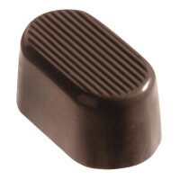 Schokoladen Form oval schattiert - K