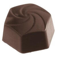 SCHOKOLADEN-FORM 275X135 MM - FANTASIE, Ø30 x 16 mm VE 1