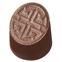 SCHOKOLADEN-FORM 275X135 MM - FANTASIE, 26 x 26 x 25,5 mm...