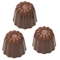 Schokoladen Form Cannelé - K