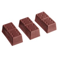 Schokoladen Form Domino - K