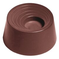 Schokoladen Form Zylinder mit Gravur - K