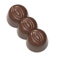 Schokoladen Form drei Nüsse - K