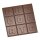 Schokoladen Form quadratische Tafel Chocolate - K