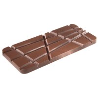 Schokoladen Form Tafel mit schräger Fehlerlinie-K