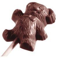 Schokoladen Form Lolli Teddybär - K