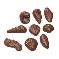 Schokoladen Form Meeresfrüchte 9 Fig. - K