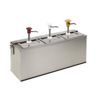 DRUCKKNOPF-DOSIERSPENDER MIT GN-BEH&Auml;LTER...