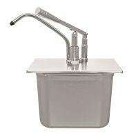 HEBEL-DOSIERSPENDER / SAUCENSPENDER, GN 1/4 - 200 mm VE 1