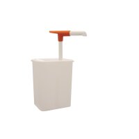 DRUCKKNOPF-DOSIERPSENDER FÜR PP-BEHÄLTER / PP DECKEL, 3,0 l VE 1