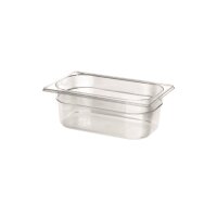 GN-BEHÄLTER AUS POLYCARBONAT, GN 1/4 - 100 mm VE 1