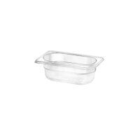GN-BEHÄLTER AUS POLYCARBONAT, GN 1/9 - 65 mm VE 1
