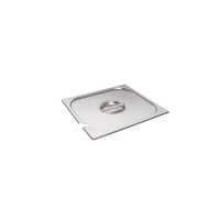 GN-DECKEL AUS EDELSTAHL - MIT LÖFFELAUSS