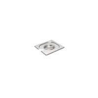 GN-DECKEL AUS EDELSTAHL - MIT LÖFFELAUSSPARUNG, GN...
