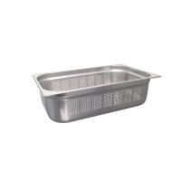 GN-BEHÄLTER AUS EDELSTAHL – GELOCHTE AUSFÜHRUNG, GN 1/1 - 150 mm VE 1