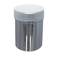 STREUER / GEWÜRZDOSE / ZUCKERSTREUER - CNS - GROßE LOCHUNG, 0,30 l. VE 1