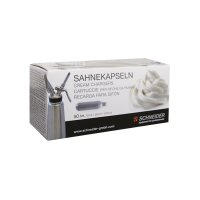 SAHNEKAPSELN, 50 Stk./pcs./pz./u. VE 1 Pack