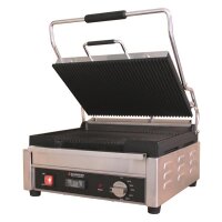 KONTAKTGRILL GROß - GEWELLT / GEWELLT MIT TIMER, 290 x 380 mm VE 1