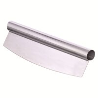 PIZZA-WIEGEMESSER / PIZZATEILER CNS, 304 x 95 mm VE 1