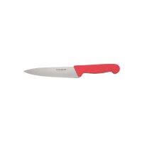 Kochmesser - schmale Klinge rot 16cm