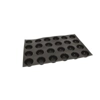 Flexipan Origine Backform Halbkugeln Maße: 600x400, Anzahl Formen: 24 Stück