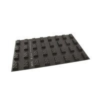 Flexipan Origine Backform Bärchen klein Maße: 600x400, Anzahl Formen: 32 Stück
