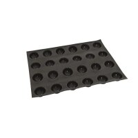 Flexipan Origine Backform Halbkugeln klein Maße: 400x300, Anzahl Formen: 24 Stück