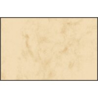 SIGEL Visitenkarten DP744 satiniert beige 225 g/qm, 100 St.