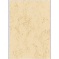 SIGEL Motivpapier Marmor beige DIN A4 90 g/qm 25 Blatt
