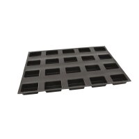 Flexipan Origine Backform Quadrate Maße: 600x400, Anzahl Formen: 20 Stück