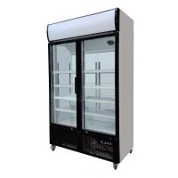 Getränkekühlschrank mit Display, Inhalt 810 Liter