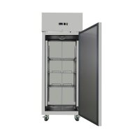 Edelstahltiefkühlschrank, Inhalt 610 Liter, GN2/1