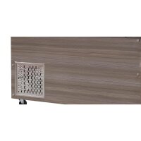 SNACK-Line, Kalte Theke, 5x GN1/1, Granit rosa-grau, OHNE Glas, 188x82x85.5