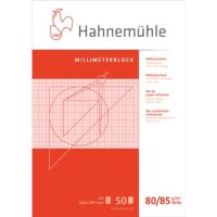 HAHNEM&Uuml;HLE Millimeterblock DIN A4 Millimeter, 1...
