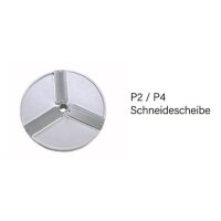 Gemüseschneider mit 5 Scheiben + Auswurfscheibe