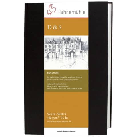 Skizzenbuch D&S - A6, 140 g/qm, 62 Blatt