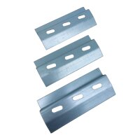 Wandhängeschrank aus Edelstahl, 150 x 40, mit Tür