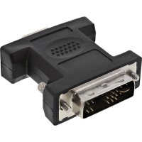 InLine® DVI-A Adapter, Analog 12+5 Stecker auf 15pol...