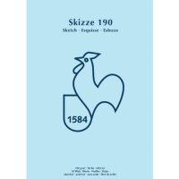HAHNEM&Uuml;HLE Skizzenblock Skizze 190 DIN A3, 1 Block
