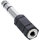 InLine® Audio Adapter, 6,3mm Klinke Stecker an 3,5mm Klinke Buchse, Stereo